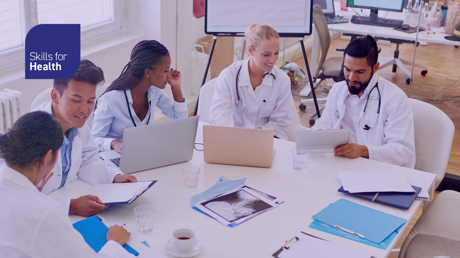 Doctors in meeting